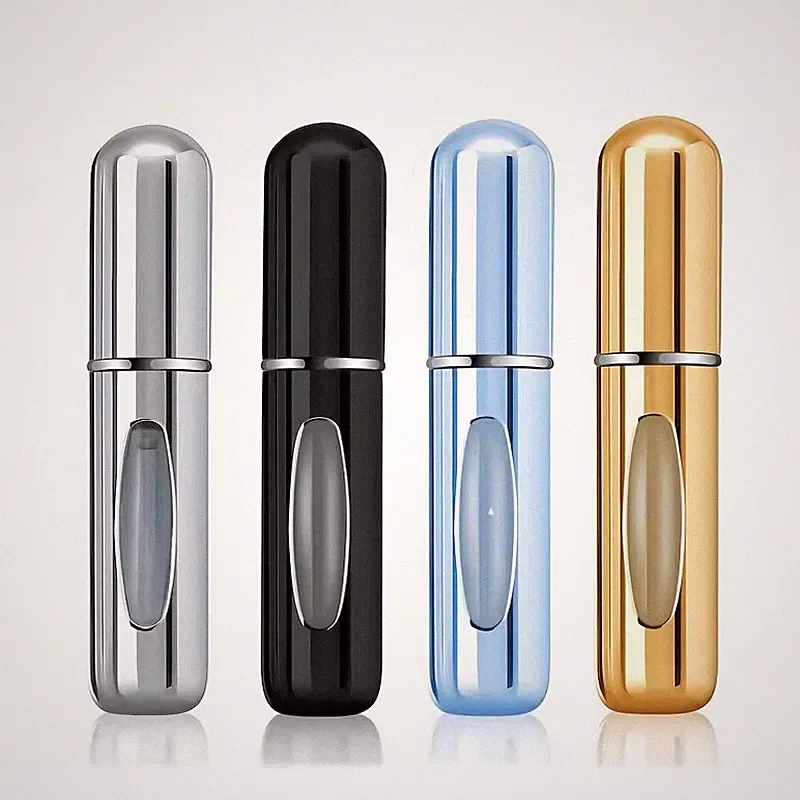 4Pcs 5ml Perfume Atomizer Portable Liquid Container for Cosmetics Traveling Mi