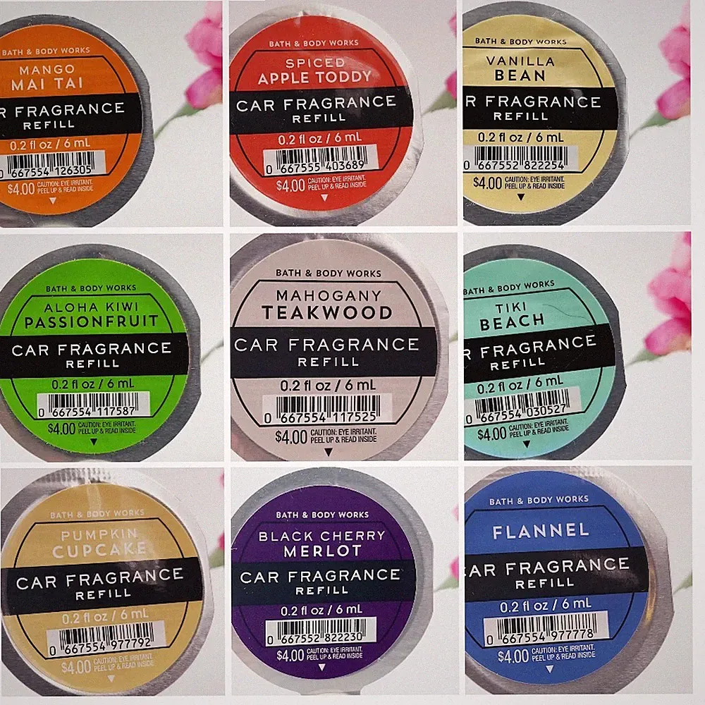 Bath and Body Works Scentportable Car Fragrance Refill 0.2fl oz *YOU CHOOSE~