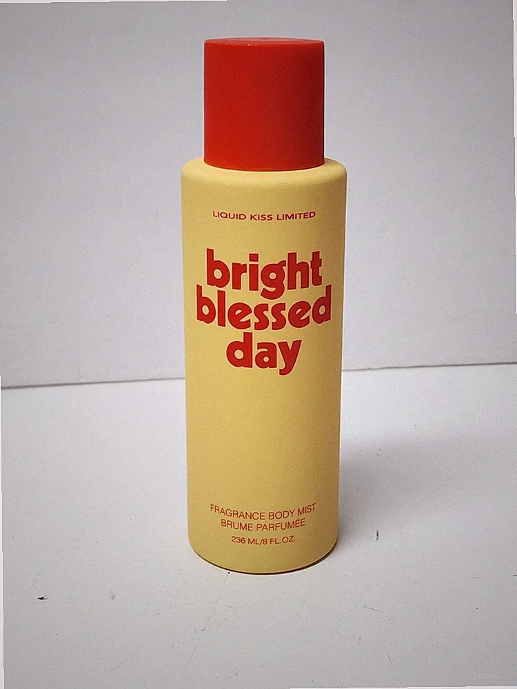 Bright Blessed Day By Liquid Kiss Fragrance Body Mist Perfume 8oz Full