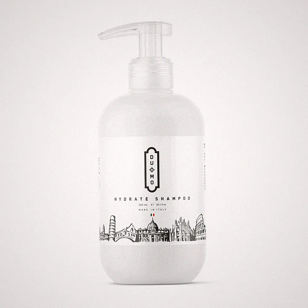 Duomo Pro Hydrate Shampoo 300mL | Deep Moisture | Aloe Amaranth Phytokeratin | I