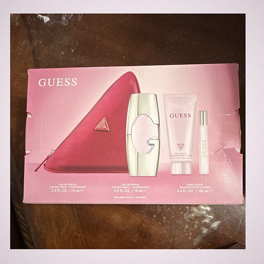 GUESS Women's Fragrance Set Eau de Parfum, Body Lotion, Travel Spray