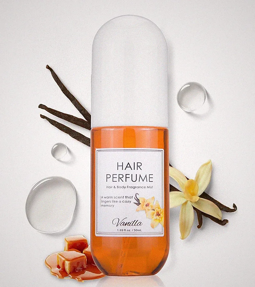 Vanilla Hair & Body Perfume Spray, Pheromones Perfumes for Women, Long-Lasting F