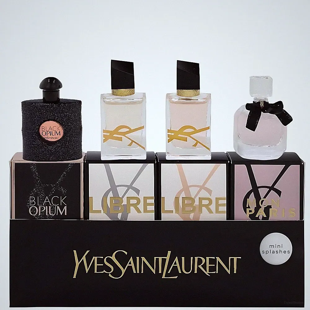 Yves Saint Laurent YSL Perfume for Women Variety 4-Piece Mini Travel Set